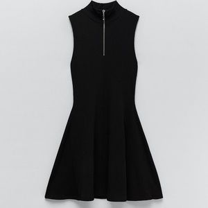 Zara zipped dress M with tag